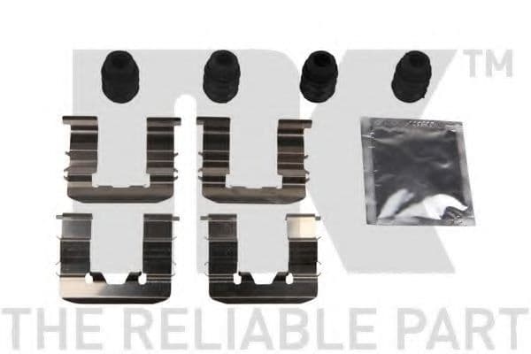 79341893 NK Компоненти дискових гальмівних колодок для Hyundai i20