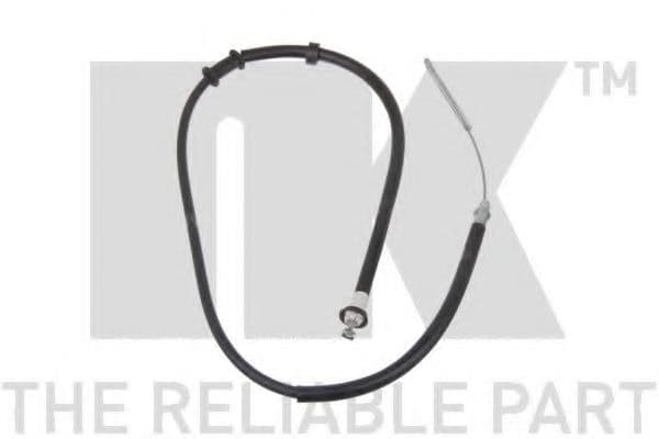 9023125 NK Трос ручного гальма для Fiat Panda