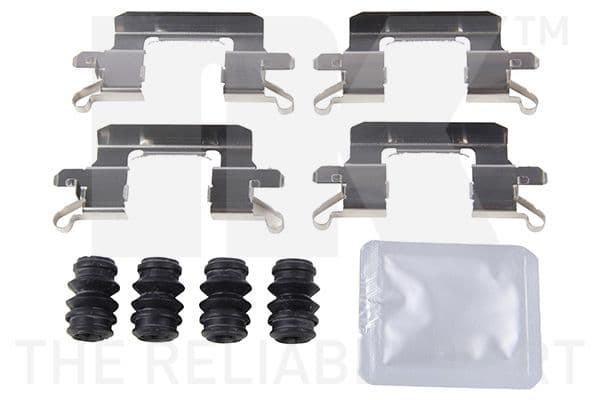 7922104 NK Компоненти дискових гальмівних колодок для Nissan Leaf