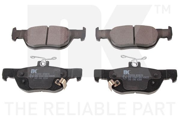 223269 NK Гальмівні колодки