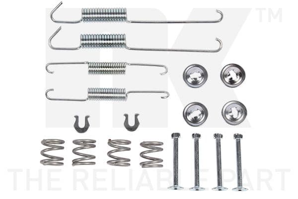 7945969 NK Монтажный комплект барабанных тормозных колодок