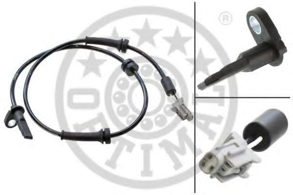 06-S210 Optimal Датчик ABS для Nissan Qashqai