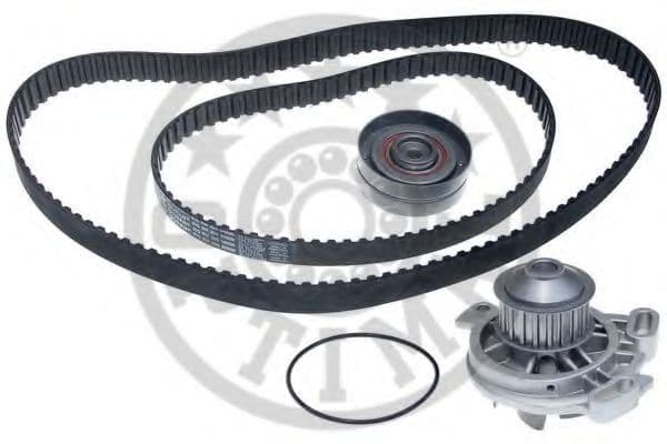 SK-1129AQ1 Optimal Комплект ремня ГРМ + помпа