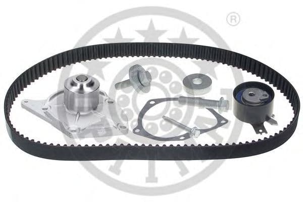 SK-1487AQ2 Optimal Комплект ремня ГРМ + помпа