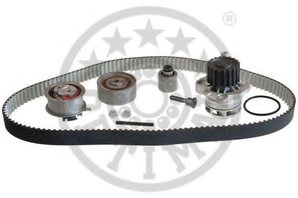 SK-1668AQ1 Optimal Комплект ремня ГРМ + помпа
