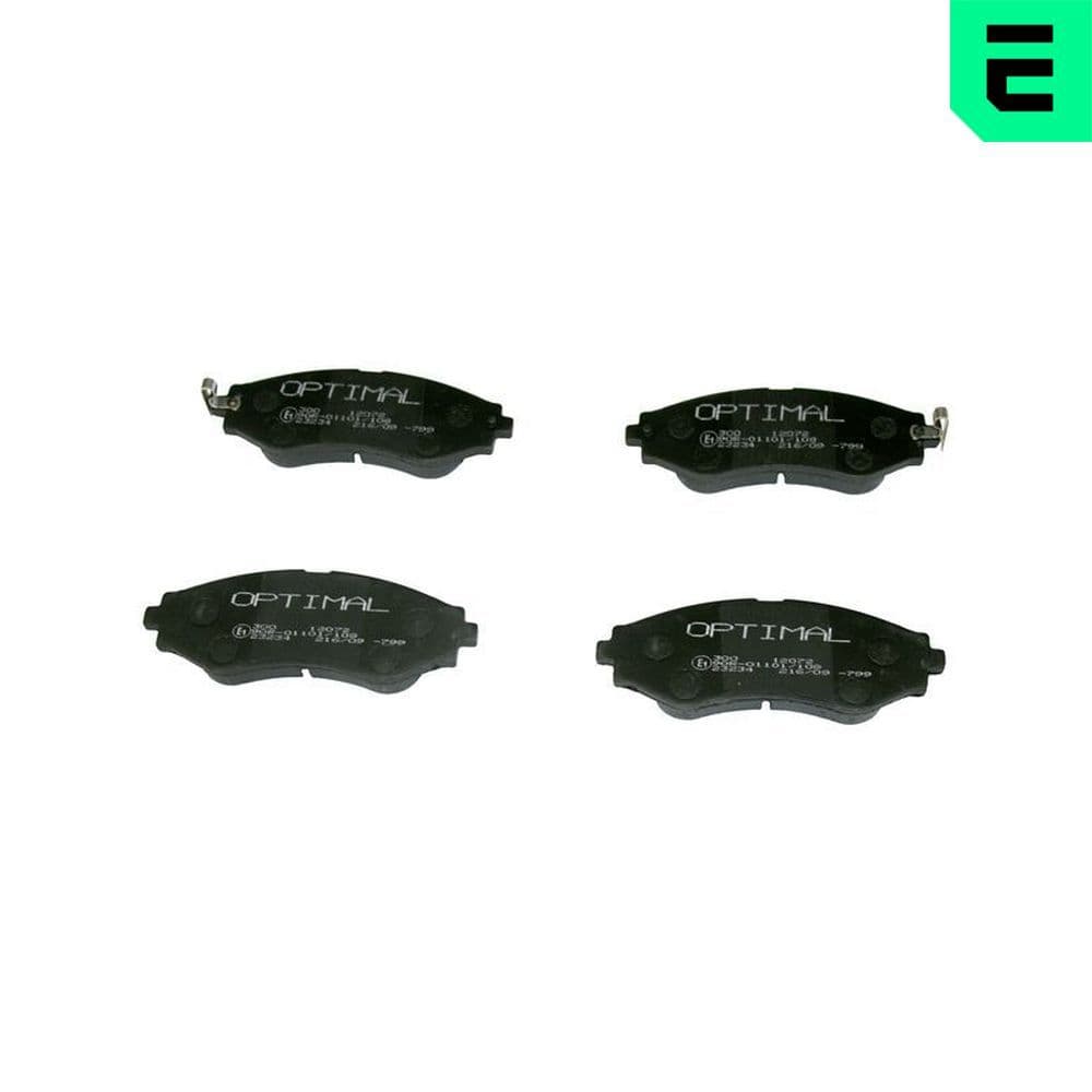 bp12072 Optimal Тормозные колодки