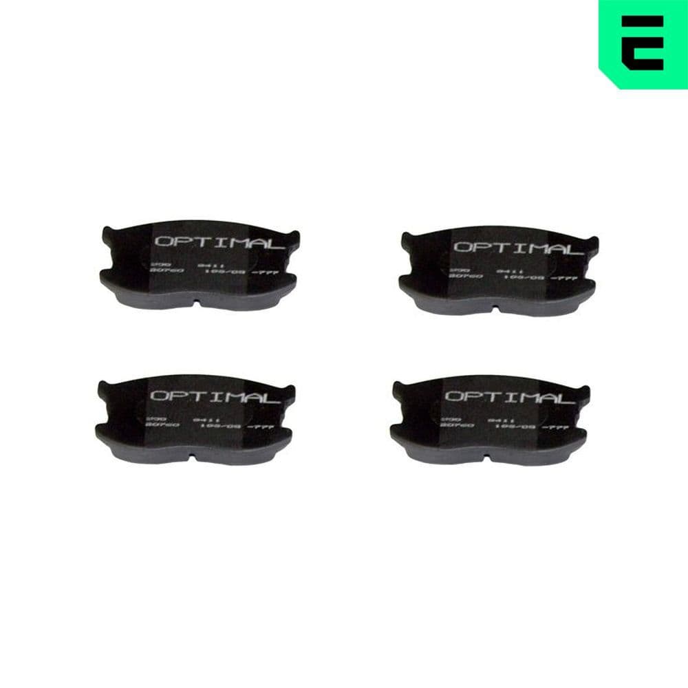 bp09411 Optimal Гальмівні колодки для Mazda 323