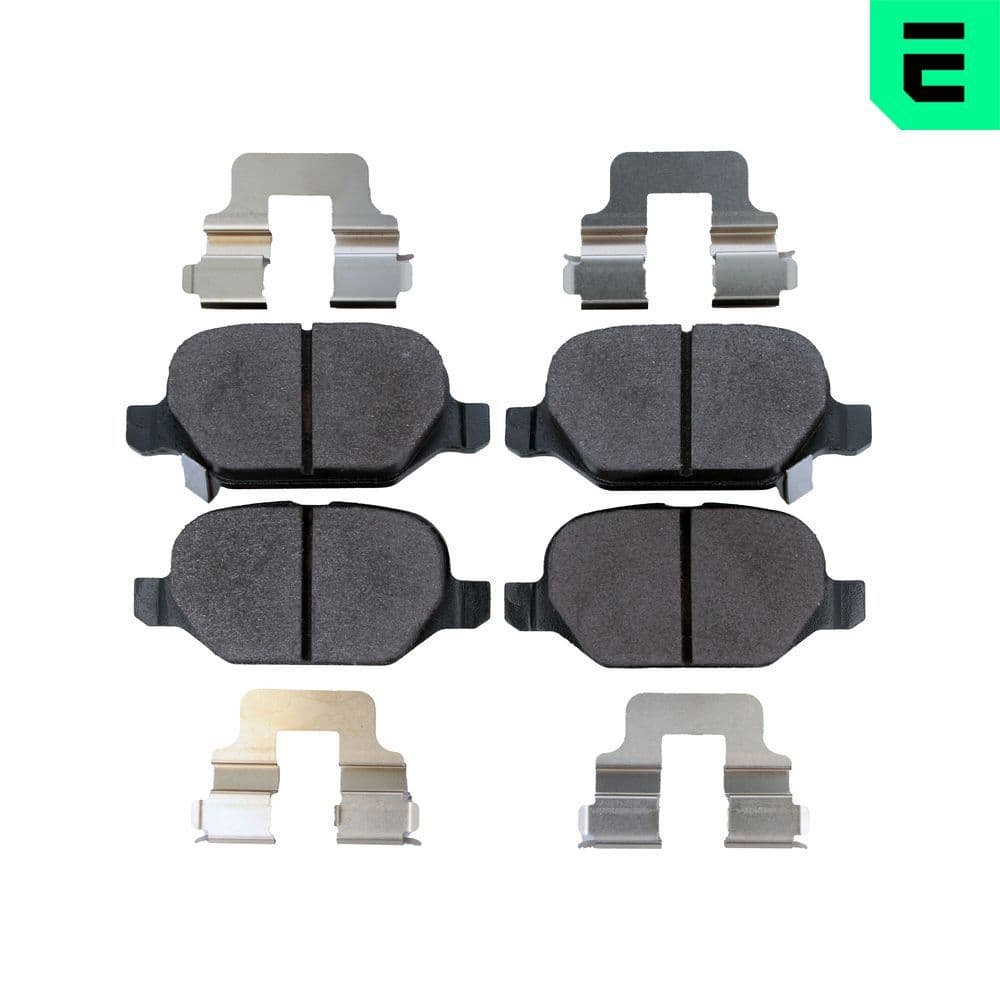 bp12639 Optimal Гальмівні колодки для Fiat Panda