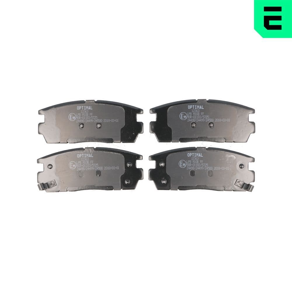 bp12363 Optimal Тормозные колодки