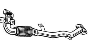 07788 Walker Приемная труба