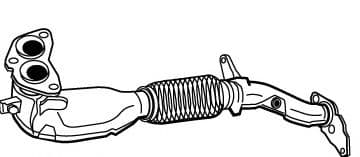 07798 Walker Приемная труба