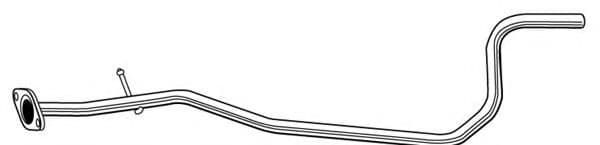 08219 Walker Приймальна труба для Ford Ka