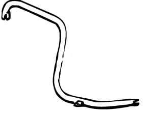 08453 Walker Приемная труба для Renault 4