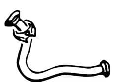 15993 Walker Приемная труба