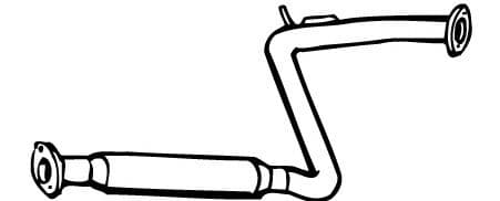 17821 Walker Средний глушитель выхлопных газов