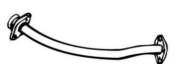 17931 Walker Приемная труба для Mitsubishi Pajero