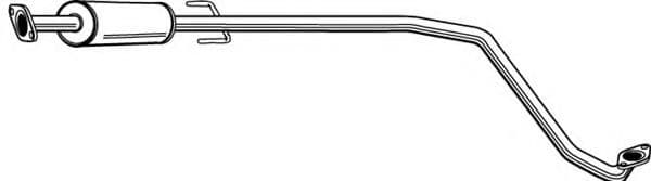 22819 Walker Средний глушитель выхлопных газов