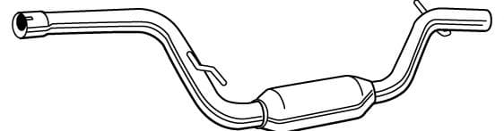 23060 Walker Средний глушитель выхлопных газов