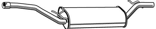 23211 Walker Глушитель выхлопных газов конечный