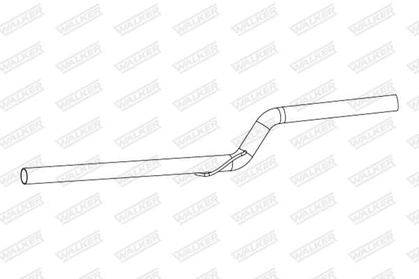 10889 Walker Приймальна труба для Volkswagen Caddy