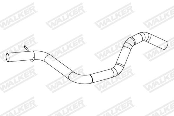 10921 Walker Приймальна труба