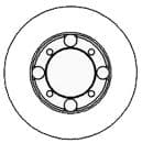 15542 MAPCO Гальмівний диск