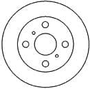 15568 MAPCO Тормозной диск