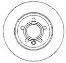 15881 MAPCO Тормозной диск