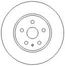 25564 MAPCO Тормозной диск