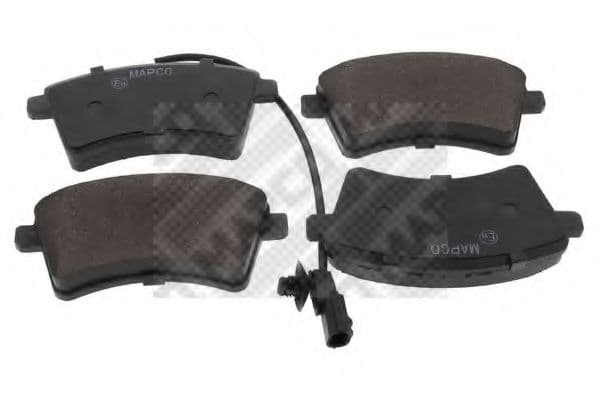 6950 MAPCO Гальмівні колодки для Renault Kangoo