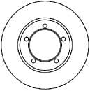 45534 MAPCO Тормозной диск