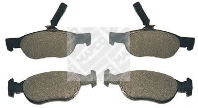 6404 MAPCO Гальмівні колодки