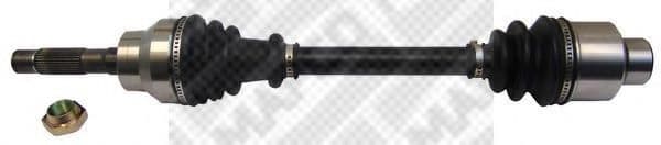 16889 MAPCO Піввісь для Mercedes 100