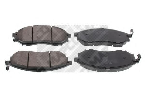 6968 MAPCO Гальмівні колодки