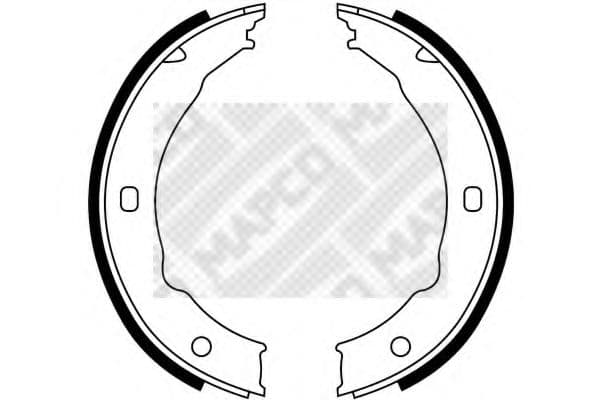 8326 MAPCO Тормозные колодки