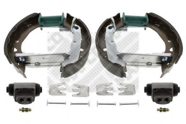 9840 MAPCO Гальмівні колодки