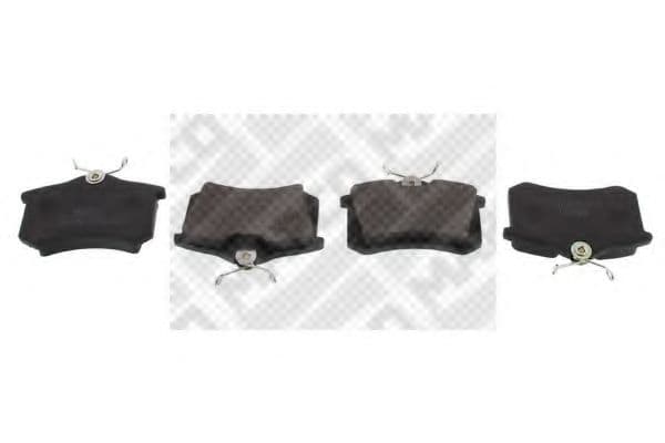 6302 MAPCO Гальмівні колодки