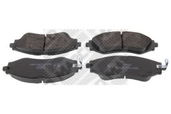 6518 MAPCO Гальмівні колодки