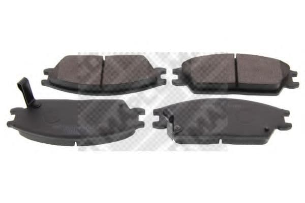 6654 MAPCO Тормозные колодки