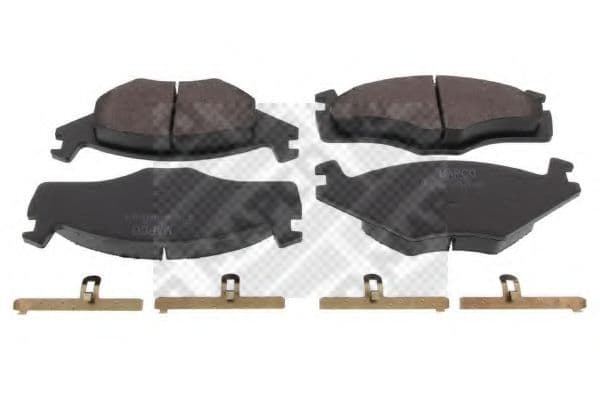 6210/1 MAPCO Гальмівні колодки