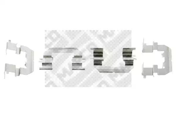 9321 MAPCO Компоненти дискових гальмівних колодок