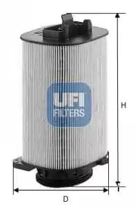 27A9200 UFI Воздушный фильтр