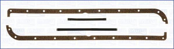 59004800 Ajusa Комплект прокладок масляного поддона