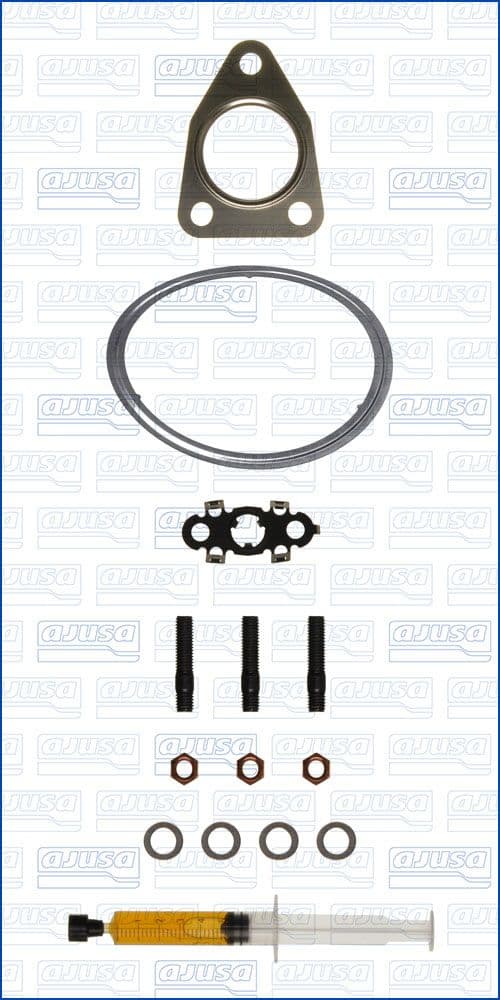 jtc12562 Ajusa Монтажний комплект турбіни для Fiat 500X