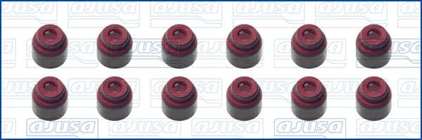 57075300 Ajusa Комплект сальників клапанів