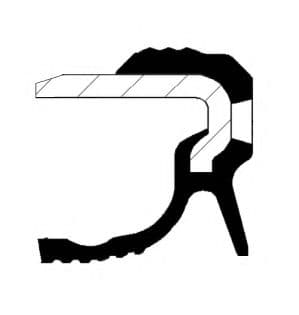 19037092B Corteco Сальник колінчастого вала