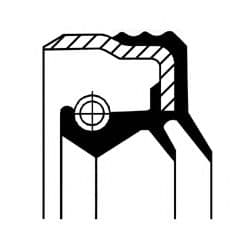 12017121B Corteco Сальник маточини MB SPRINTER B1BASLX67 88X105X10/11.5 NBR (вир-во Corteco) для Mercedes G-modell