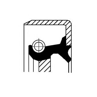 19027913B Corteco Сальник півосі