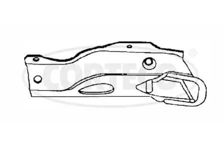 49397178 Corteco Рычаг подвески для Renault 4