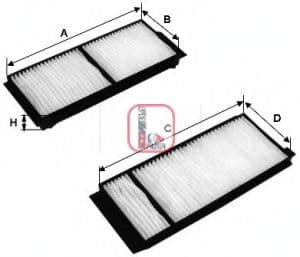 S 3120 C Sofima Фильтр салона
